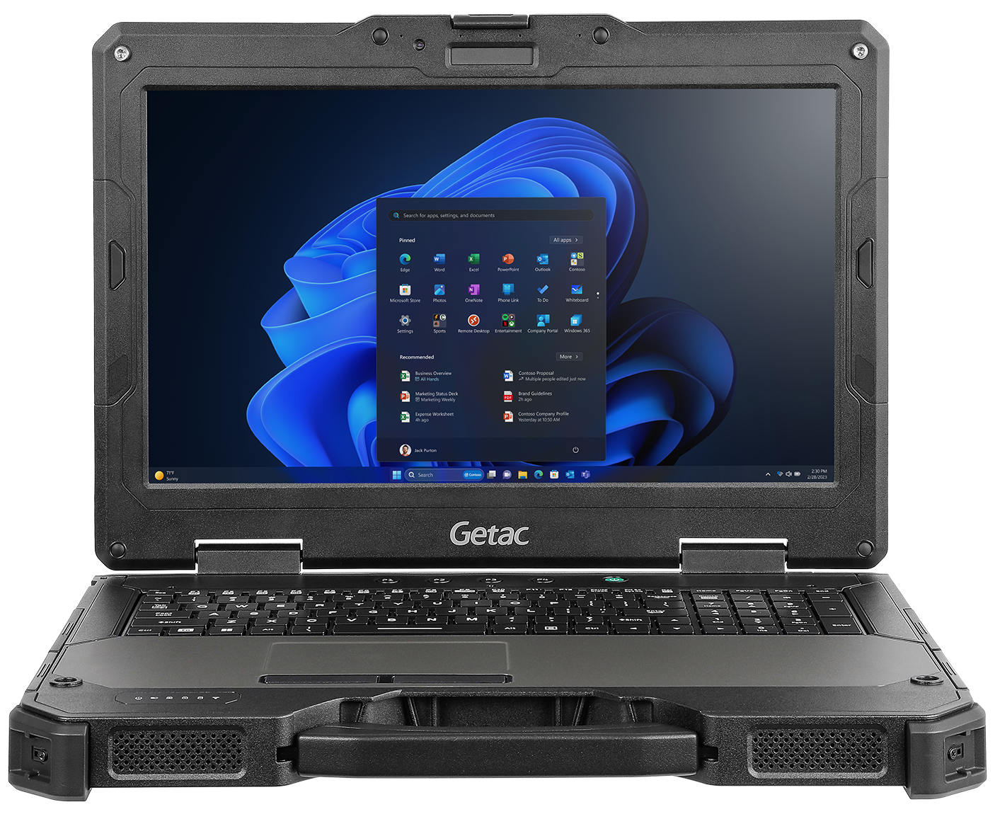 Getac X600 | Fully Rugged Military Laptop 15.6